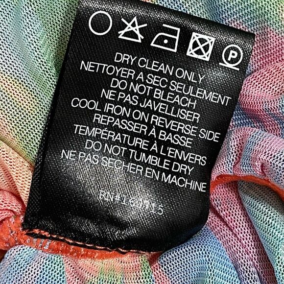 NWT SER.O.YA Janey Multicolor Top Size XS Abstract Palm SER. O. YA - Picture 11 of 12